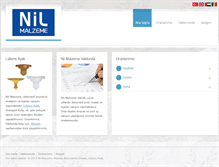 Tablet Screenshot of nilmalzeme.com